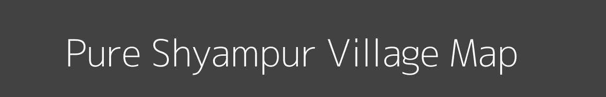 Map of Pure Shyampur Village in Uttar Pradesh Image