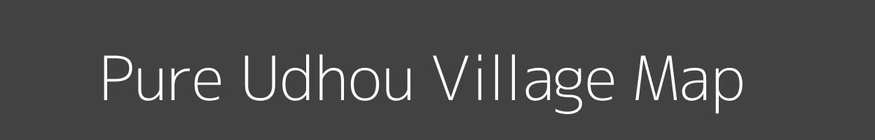 Map of Pure Udhou Village in Uttar Pradesh Image