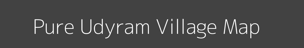 Map of Pure Udyram Village in Uttar Pradesh Image