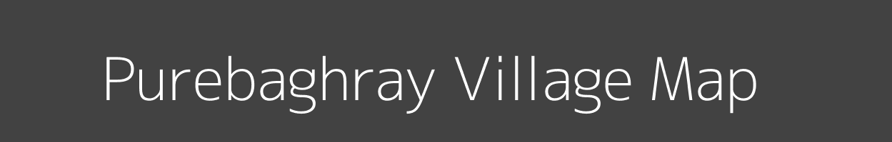 Map of Purebaghray Village in Uttar Pradesh Image