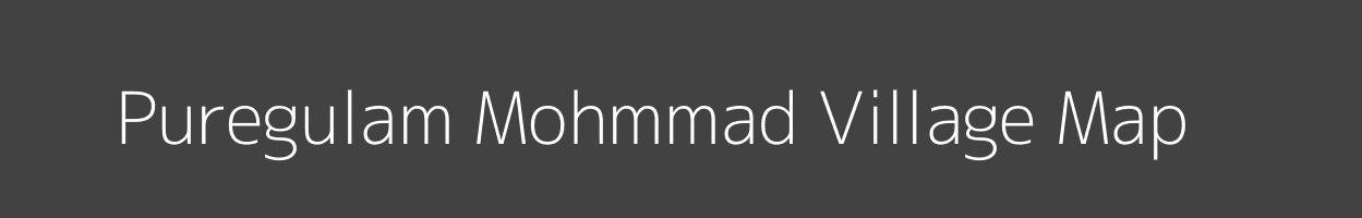 Map of Puregulam Mohmmad Village in Uttar Pradesh Image