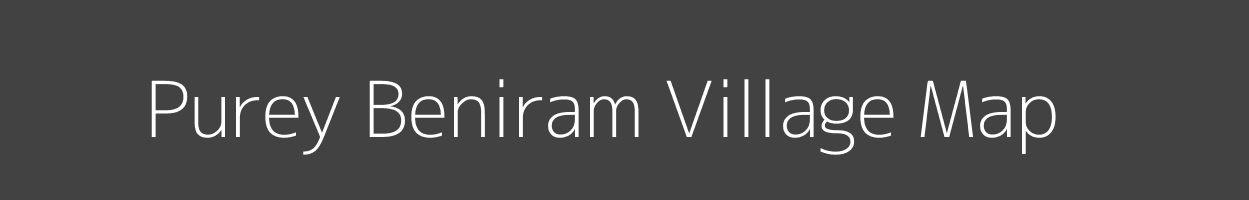 Map of Purey Beniram Village in Uttar Pradesh Image