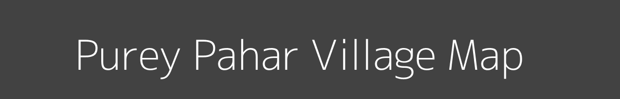 Map of Purey Pahar Village in Uttar Pradesh Image