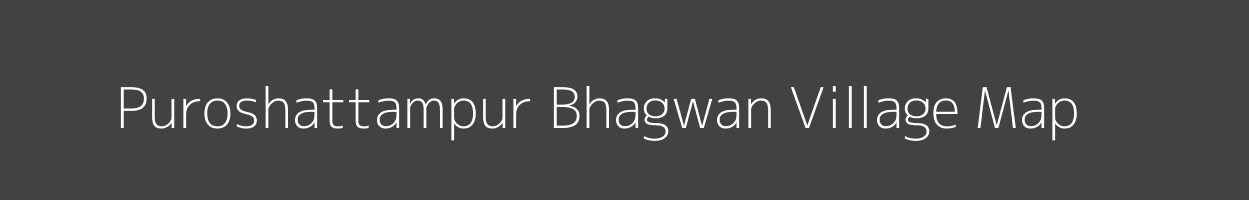 Map of Puroshattampur Bhagwan Village in Uttar Pradesh Image