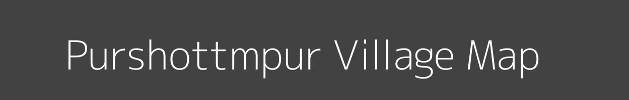Map of Purshottmpur Village in Uttar Pradesh Image