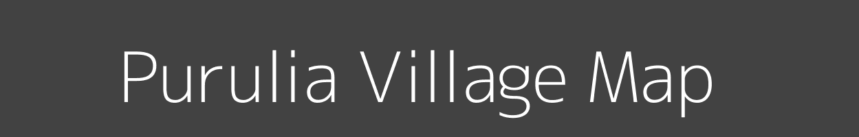 Map of Purulia Village in West Bengal Image