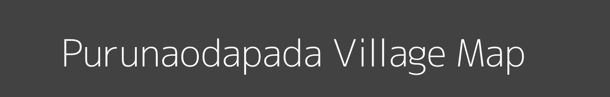 Map of Purunaodapada Village in Odisha Image