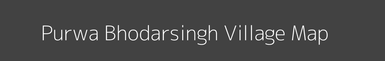 Map of Purwa Bhodarsingh Village in Uttar Pradesh Image