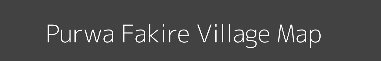 Map of Purwa Fakire Village in Uttar Pradesh Image