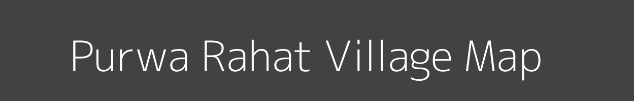 Map of Purwa Rahat Village in Uttar Pradesh Image