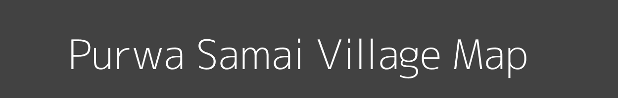 Map of Purwa Samai Village in Uttar Pradesh Image