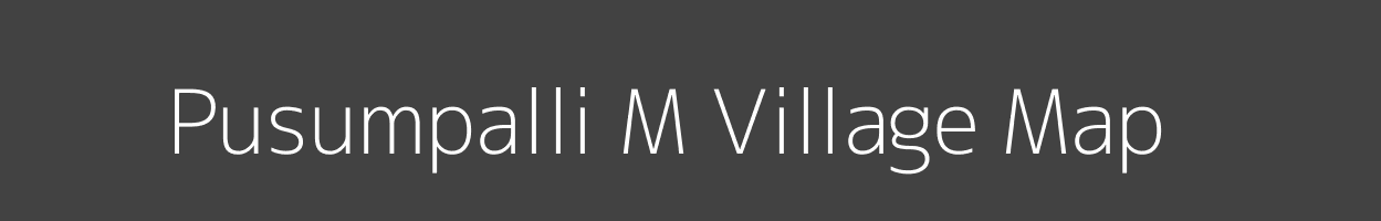 Map of Pusumpalli M Village in Maharashtra Image