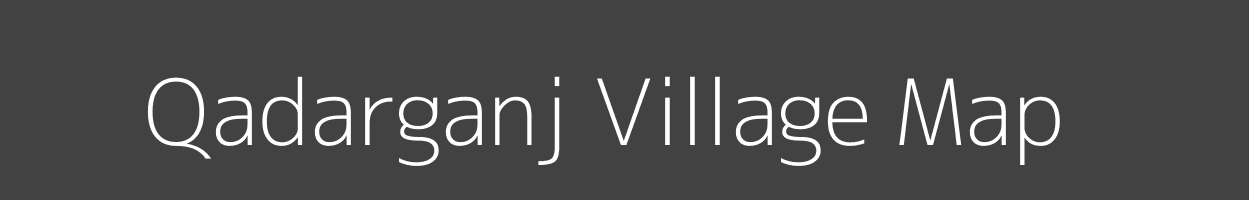 Map of Qadarganj Village in Uttar Pradesh Image