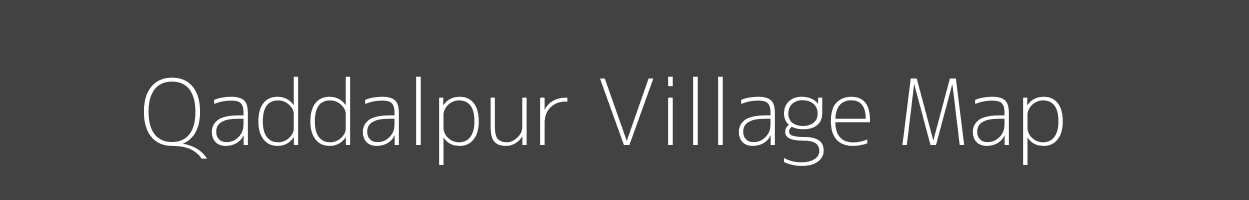 Map of Qaddalpur Village in Uttar Pradesh Image