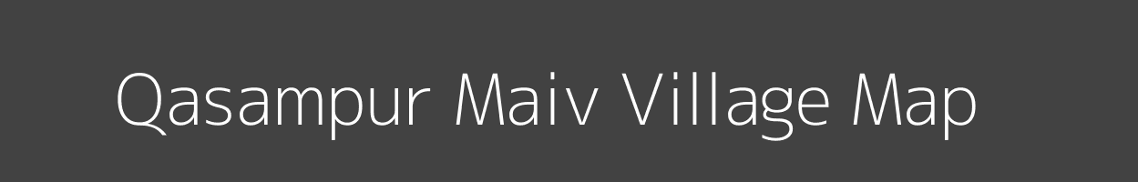 Map of Qasampur Maiv Village in Uttar Pradesh Image
