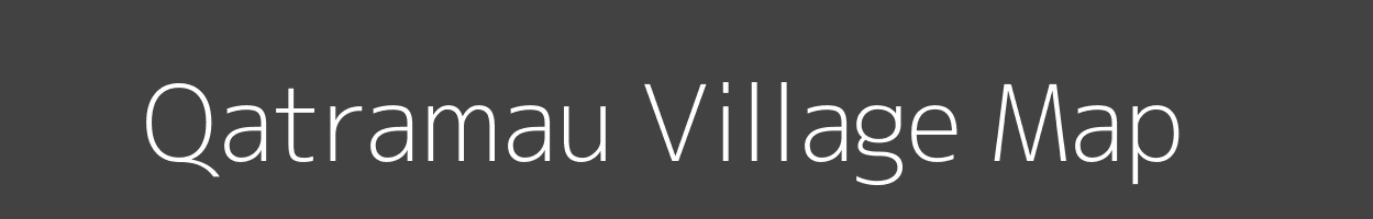 Map of Qatramau Village in Uttar Pradesh Image