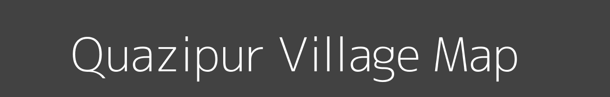 Map of Quazipur Village in Uttar Pradesh Image