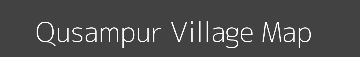 Map of Qusampur Village in Uttar Pradesh Image