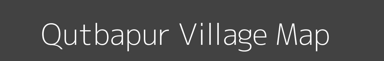 Map of Qutbapur Village in Uttar Pradesh Image