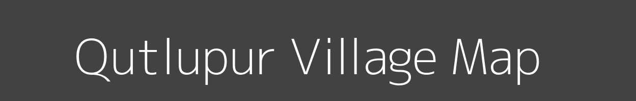 Map of Qutlupur Village in Uttar Pradesh Image