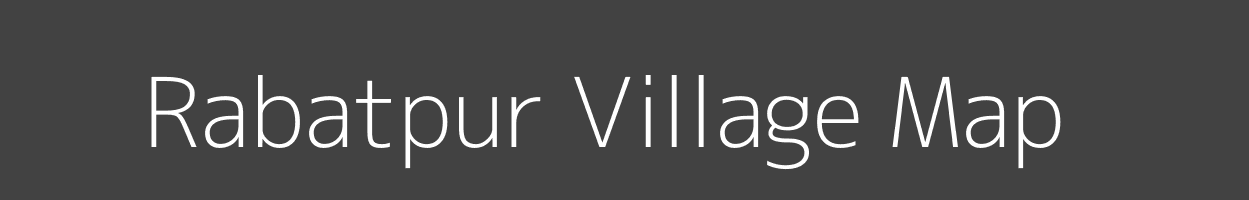 Map of Rabatpur Village in Uttar Pradesh Image