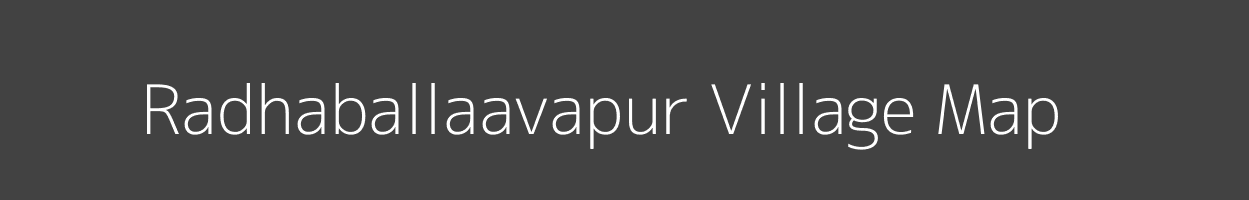 Map of Radhaballaavapur Village in Odisha Image
