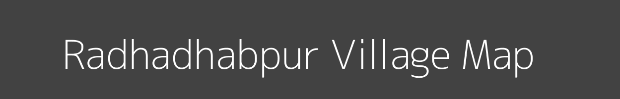 Map of Radhadhabpur Village in Odisha Image