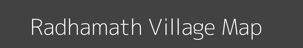 Map of Radhamath Village in Jharkhand Image