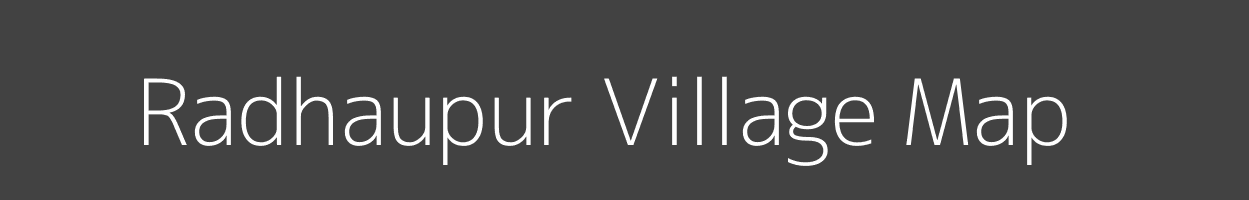 Map of Radhaupur Village in Uttar Pradesh Image