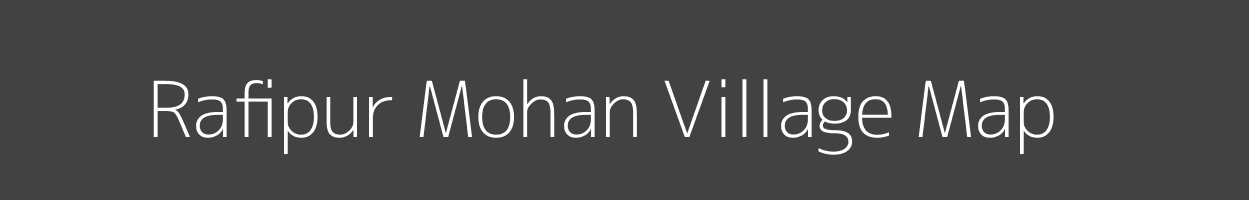 Map of Rafipur Mohan Village in Uttar Pradesh Image