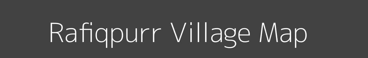 Map of Rafiqpurr Village in Uttar Pradesh Image