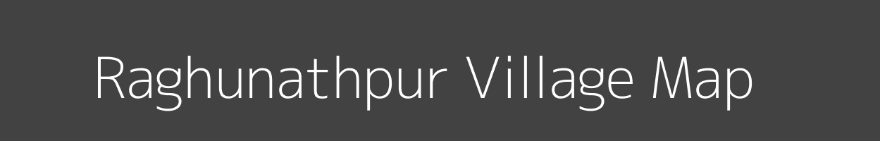 Map of Raghunathpur Village in Uttar Pradesh Image