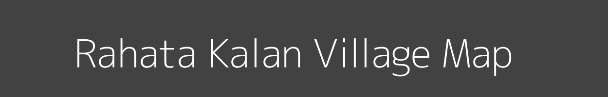 Map of Rahata Kalan Village in Madhya Pradesh Image