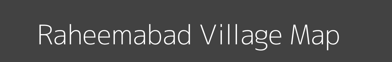 Map of Raheemabad Village in Uttar Pradesh Image