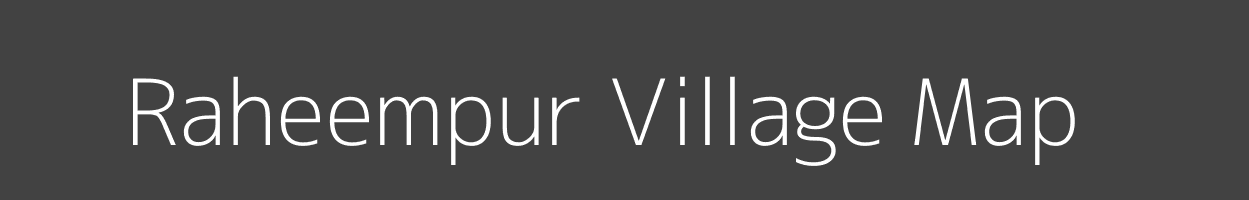 Map of Raheempur Village in Uttar Pradesh Image