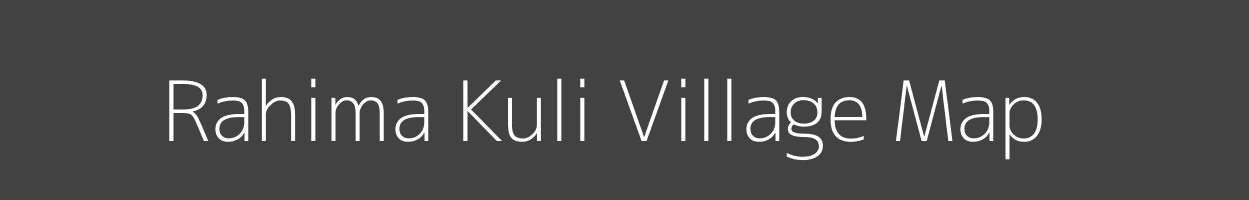 Map of Rahima Kuli Village in Uttar Pradesh Image