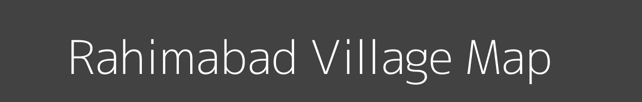 Map of Rahimabad Village in Uttar Pradesh Image