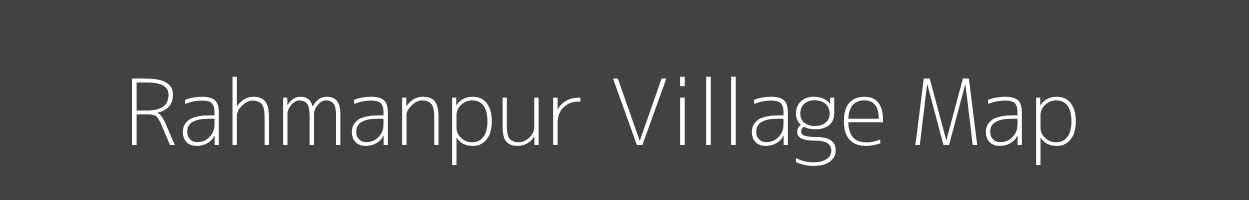 Map of Rahmanpur Village in Uttar Pradesh Image