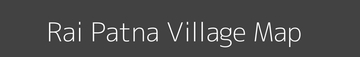 Map of Rai Patna Village in Uttar Pradesh Image