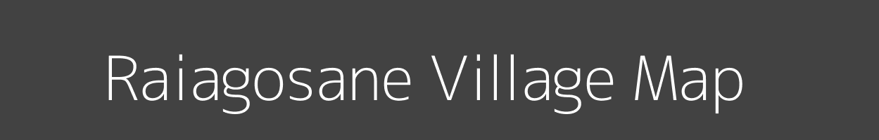 Map of Raiagosane Village in Uttar Pradesh Image