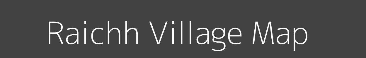 Map of Raichh Village in Uttar Pradesh Image