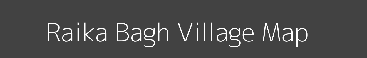 Map of Raika Bagh Village in Rajasthan Image