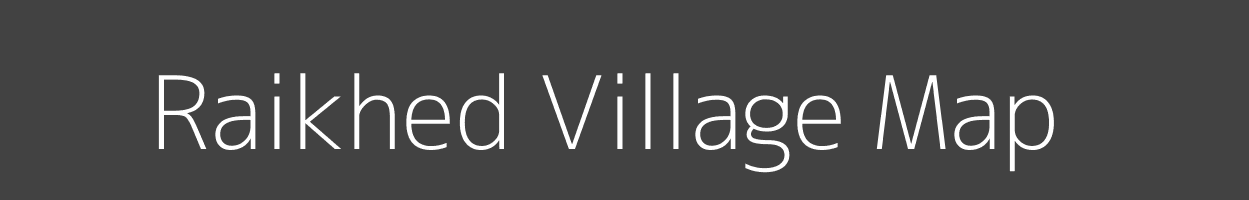 Map of Raikhed Village in Maharashtra Image