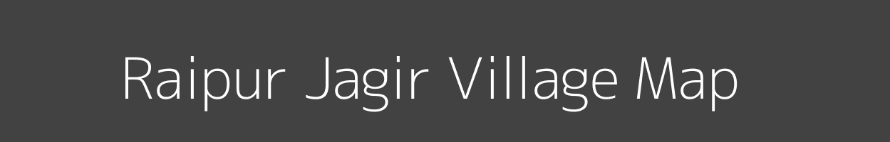 Map of Raipur Jagir Village in Jammu and Kashmir Image