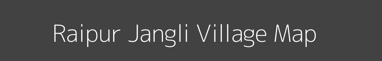 Map of Raipur Jangli Village in Maharashtra Image