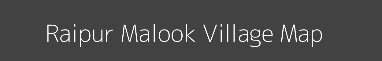 Map of Raipur Malook Village in Uttar Pradesh Image