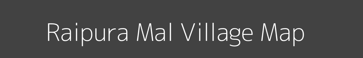 Map of Raipura Mal Village in Madhya Pradesh Image