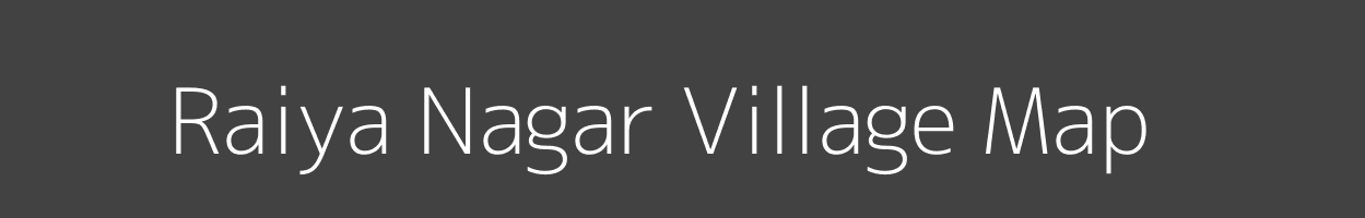 Map of Raiya Nagar Village in Rajasthan Image