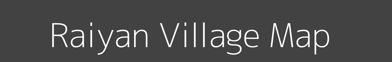 Map of Raiyan Village in Madhya Pradesh Image