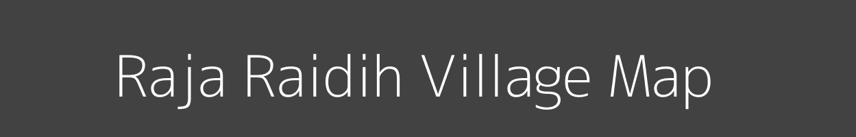 Map of Raja Raidih Village in Jharkhand Image